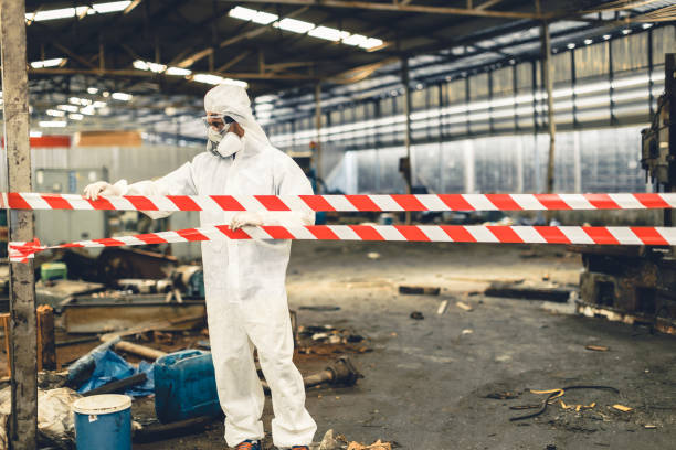Professional Biohazard technician working in Harrison, ID